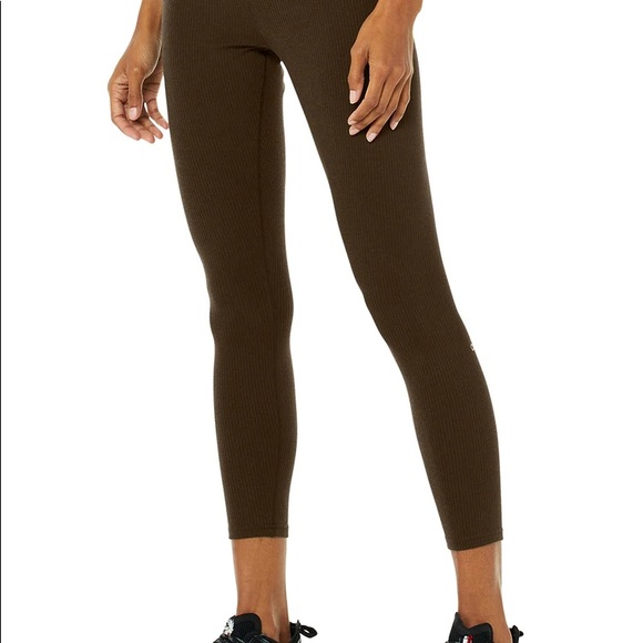 Ribbed High-waist 7/8 Blissful Legging - Picture 4 of 5